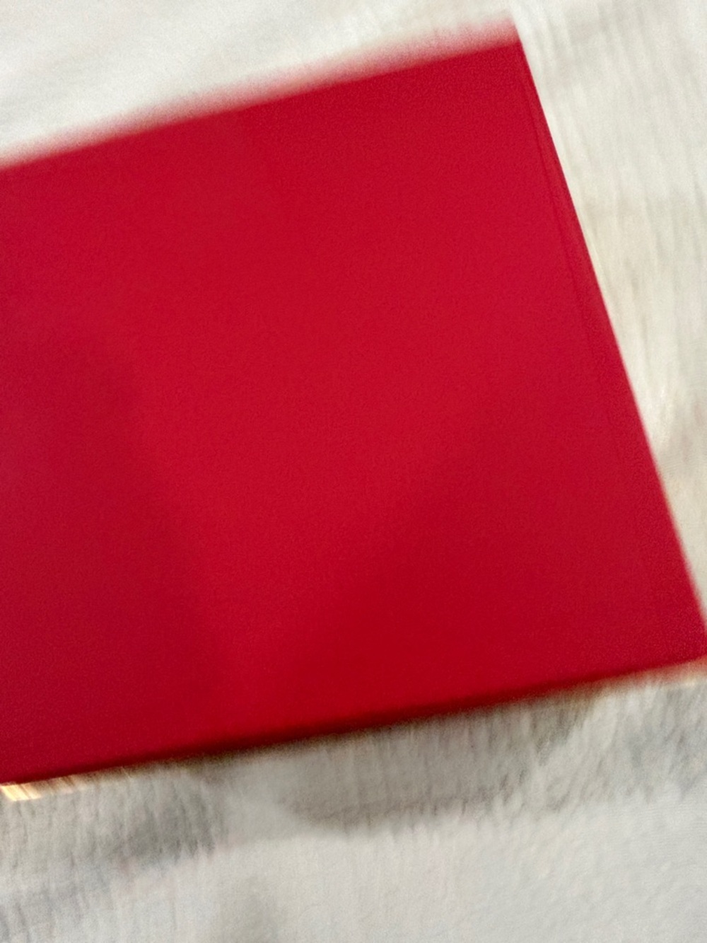 Dior Gold and Red Star Ornament with White Ribbon - Picture 6 of 6